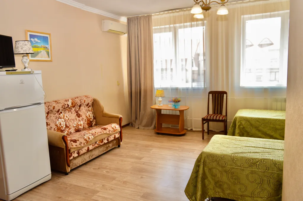 Двухместный номер+доп.место,шумоизоляция,рынок,магазины,кафе.