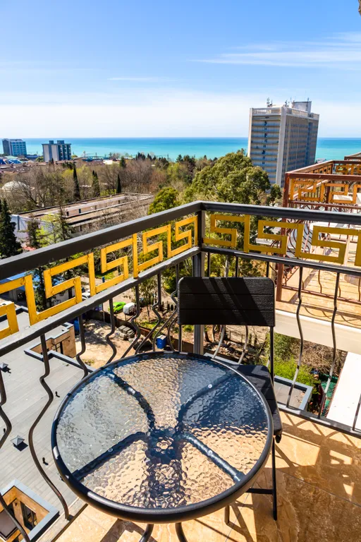 Квартира Квартира с видом на море и балконом — Адлер