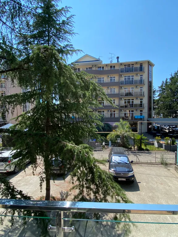 Квартира Квартира Уютная студия с балконом, с бассейном, 5 минут до моря, 5 минут до жд — Адлер