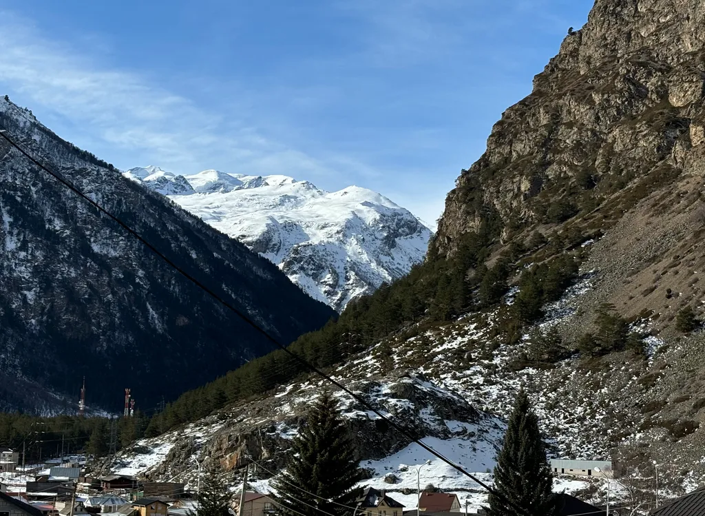 Квартира в Эльбрусе с видом на горы