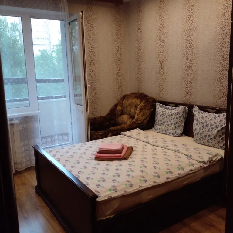 Квартира Квартира Две спальни.Метро.Бесплатная парковка.Микрохирургия глаза им.Федорова — Санкт-Петербург