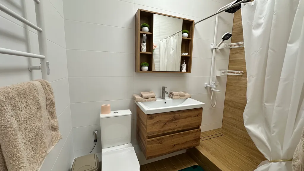 Элитная квартира с панорамным видом на город, 15 этаж