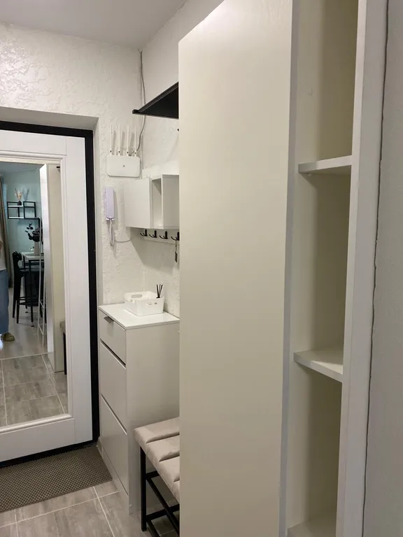 Чистая, светлая и уютная студия, со всем необходимым для проживания