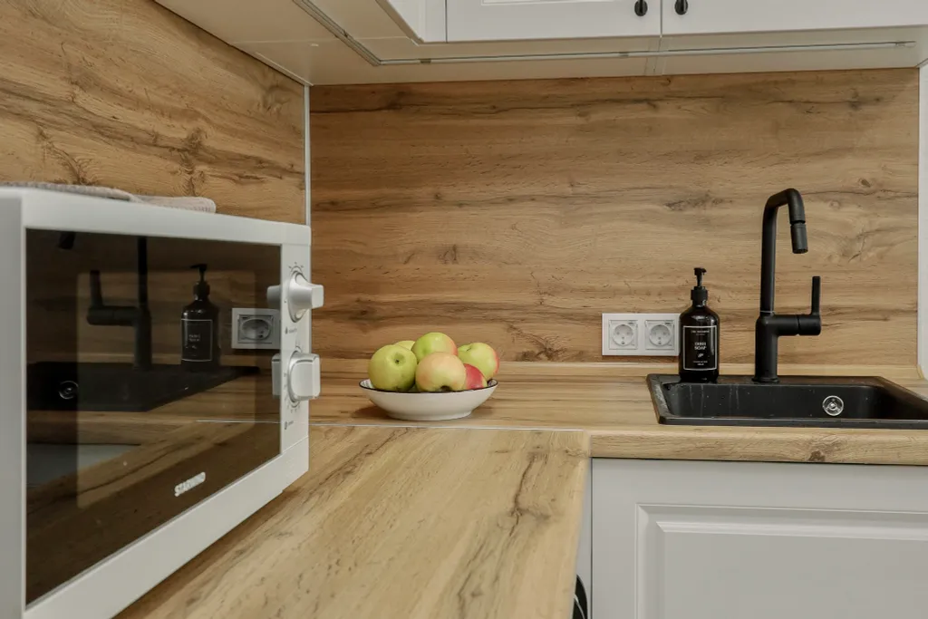 Oчень cветлaя и проcторная квартира с бaлкoном