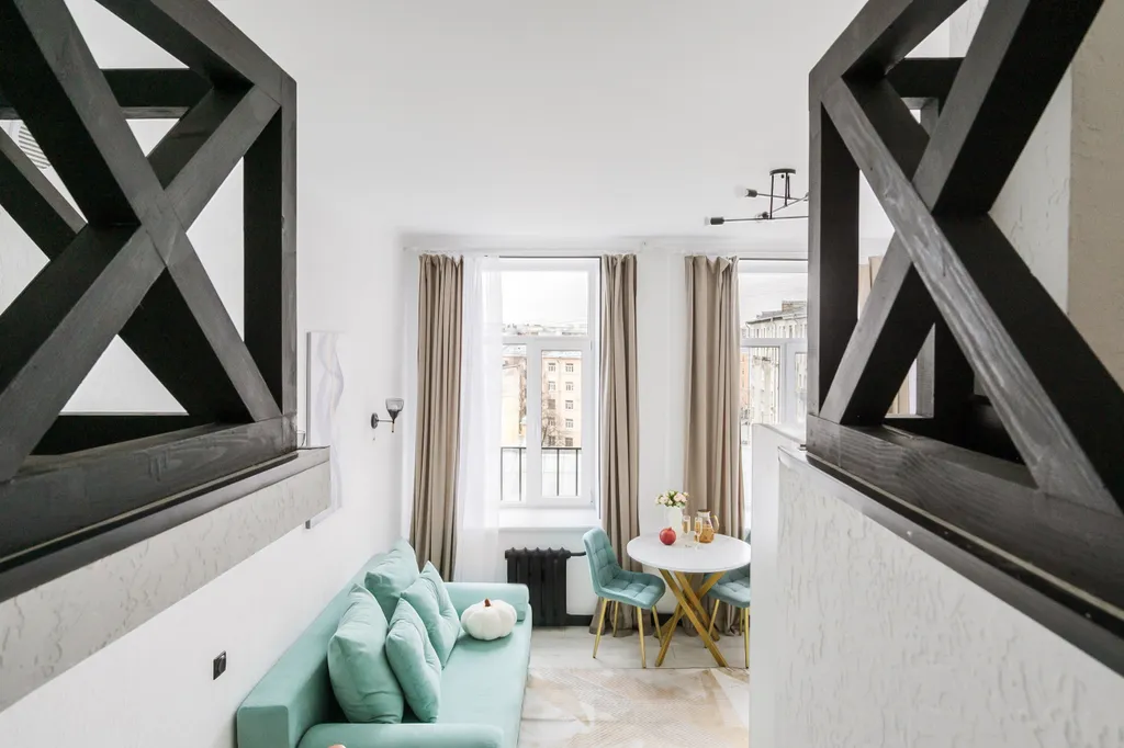 Teplo apartments студия с камином