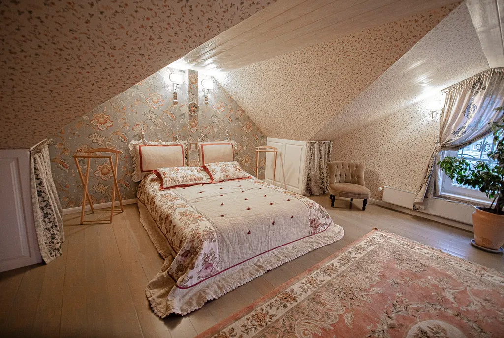 Коттедж делюкс с камином и спа-зоной Петель