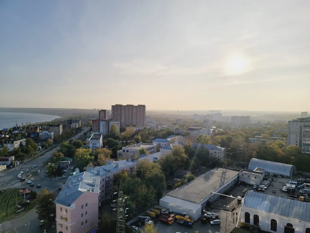 Большая квартира с видом на Волгу