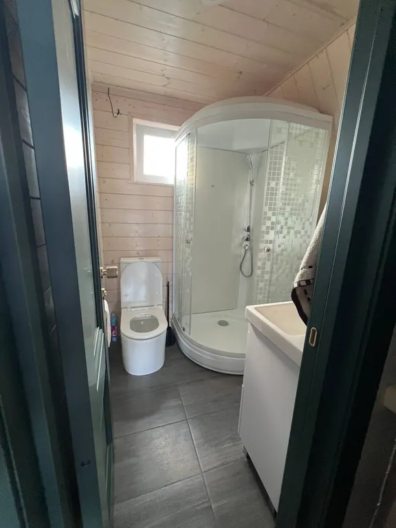 Новый, уютный А-фрейм дом А-шале-ть