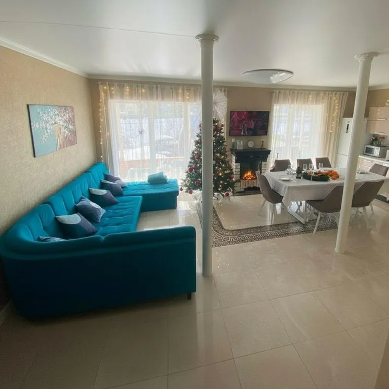 Коттедж Дом коттедж с сауной и барбекю — Заворово