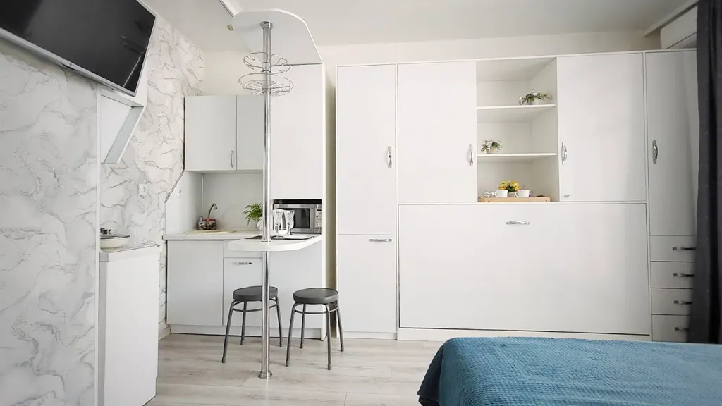 Квартира Квартира Студия с видом на Амур — Хабаровск