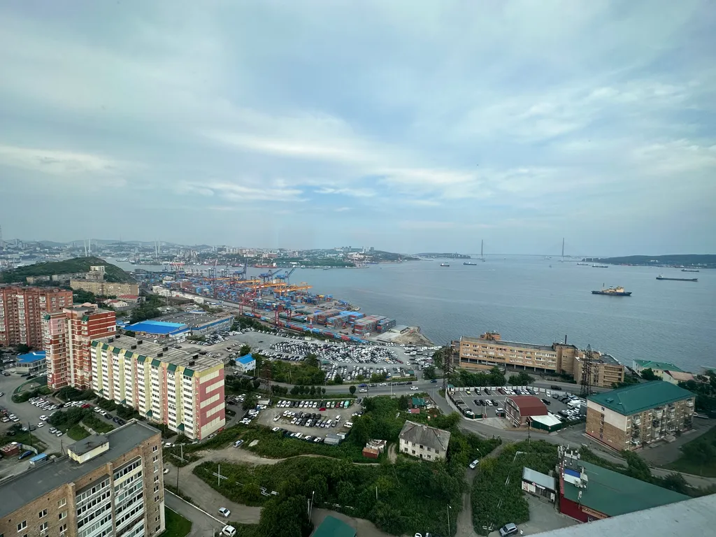 Квартира Квартира Студия с дизайнерским ремонтом и прекрасным видом на море и город — Владивосток