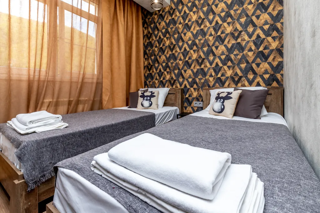 4-к квартира "Море апартаментов" рядом с Роза Хутор