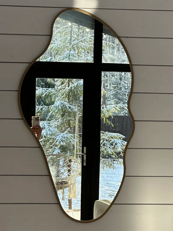 Дом с панорамной сауной, купелью на закрытом лесном участке