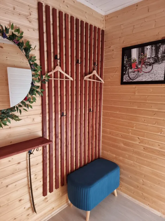 Просторный домик вблизи леса с баней