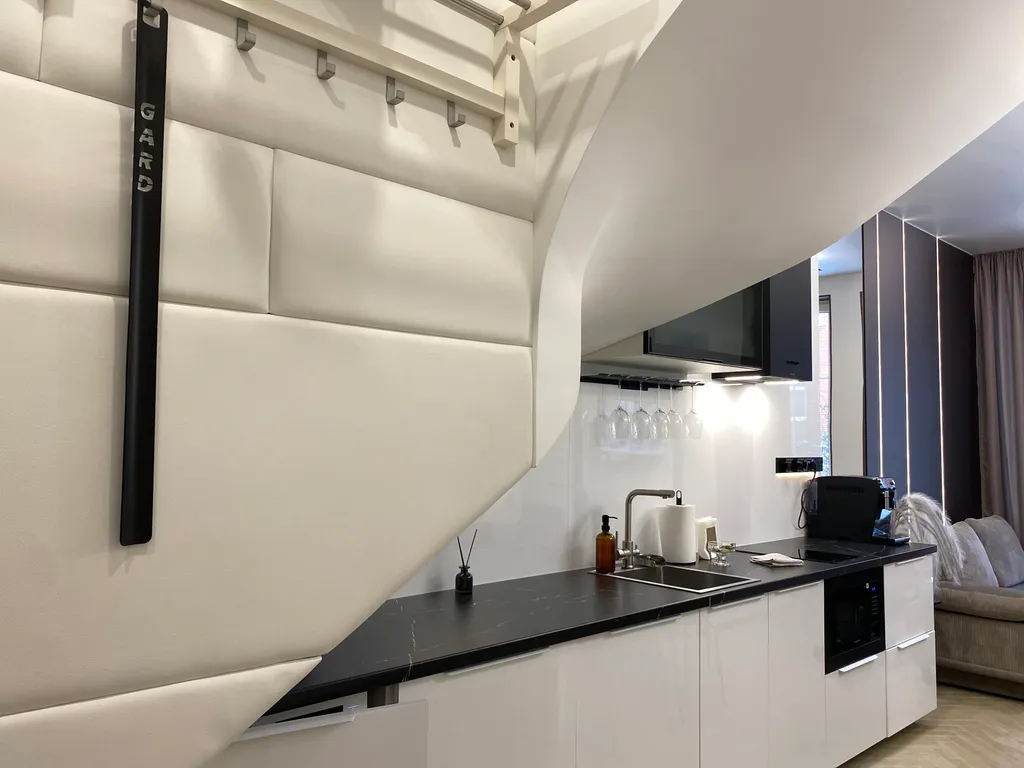 Квартира Квартира Двухкомнатный с собственной сауной и террасой — Зеленоградск