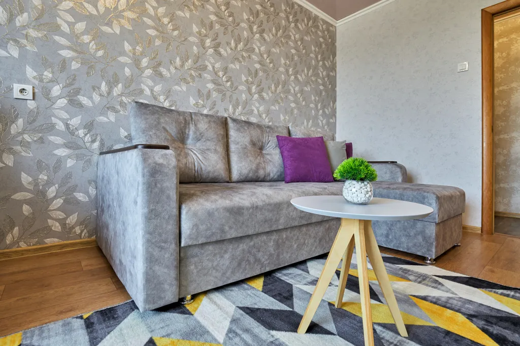 Двухкомнатная квартира с красивым видом из окна