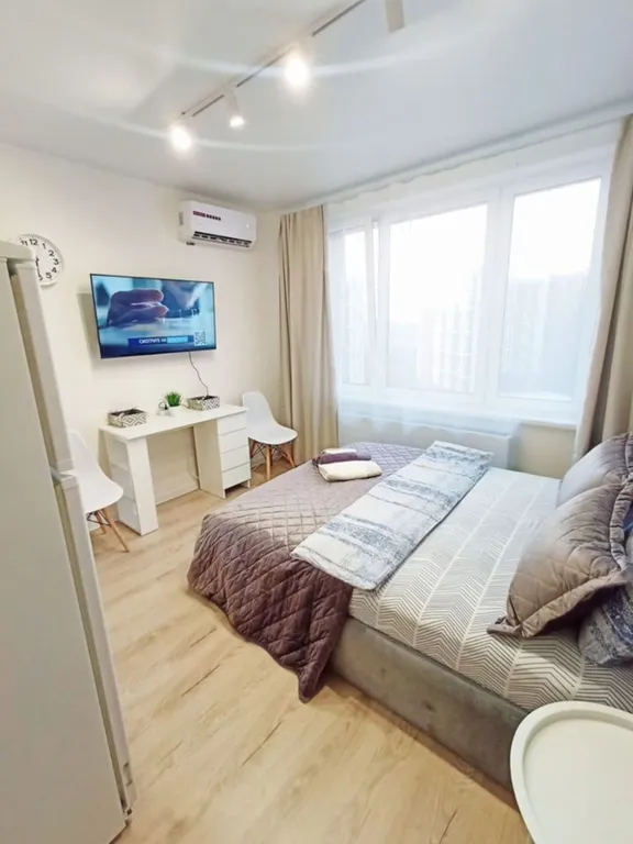 Кpaсивая студия в ЖК Облака