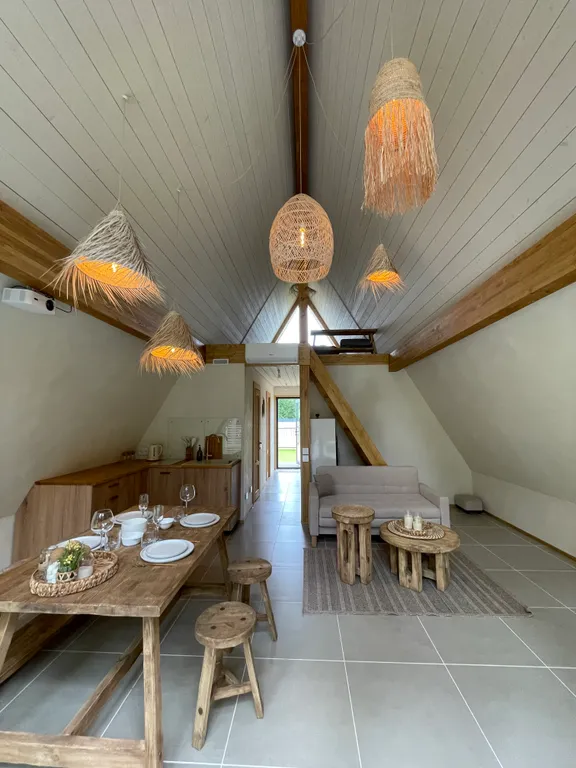 Балийский домик №2 с собственным выходом в лес