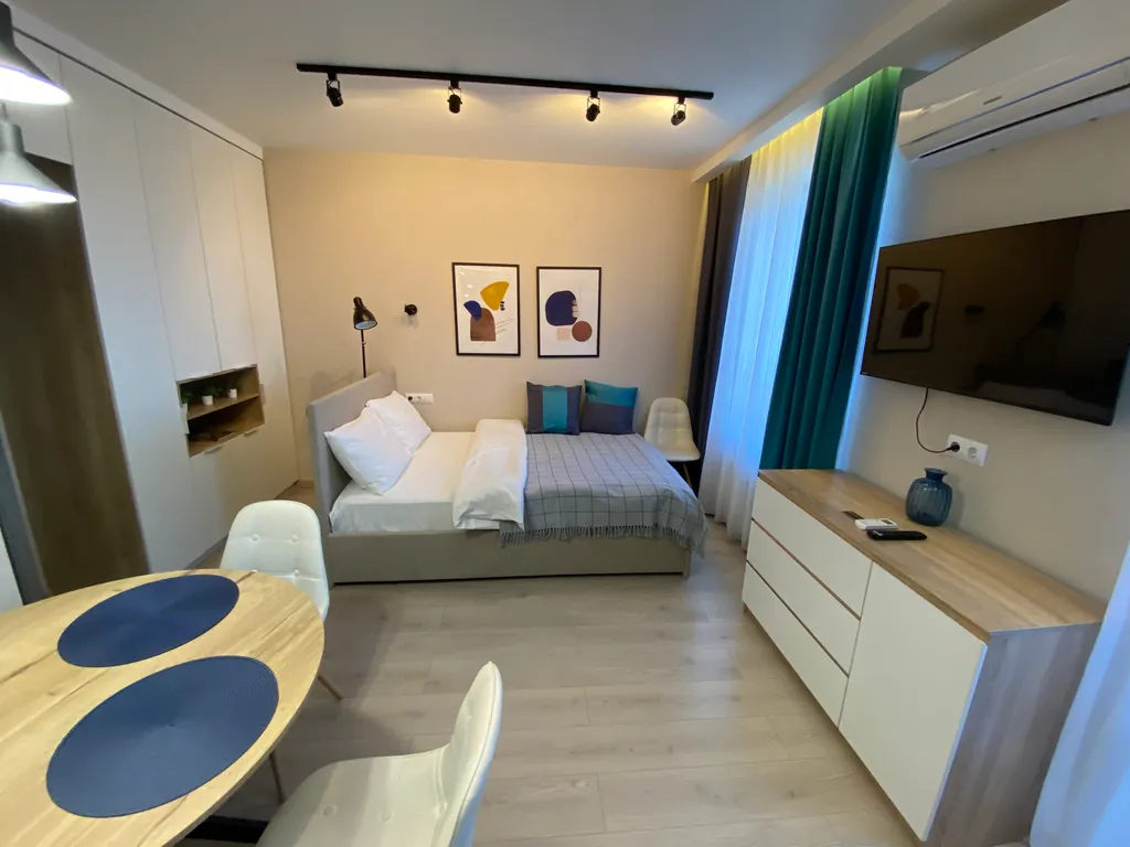 Дизайнерская студия с кондиционером и бойлером