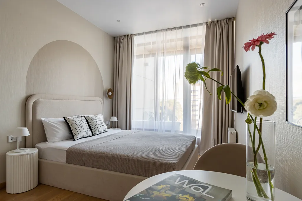 Квартира Уютная студия у залива 724 — аренда посуточно в Зеленогорск