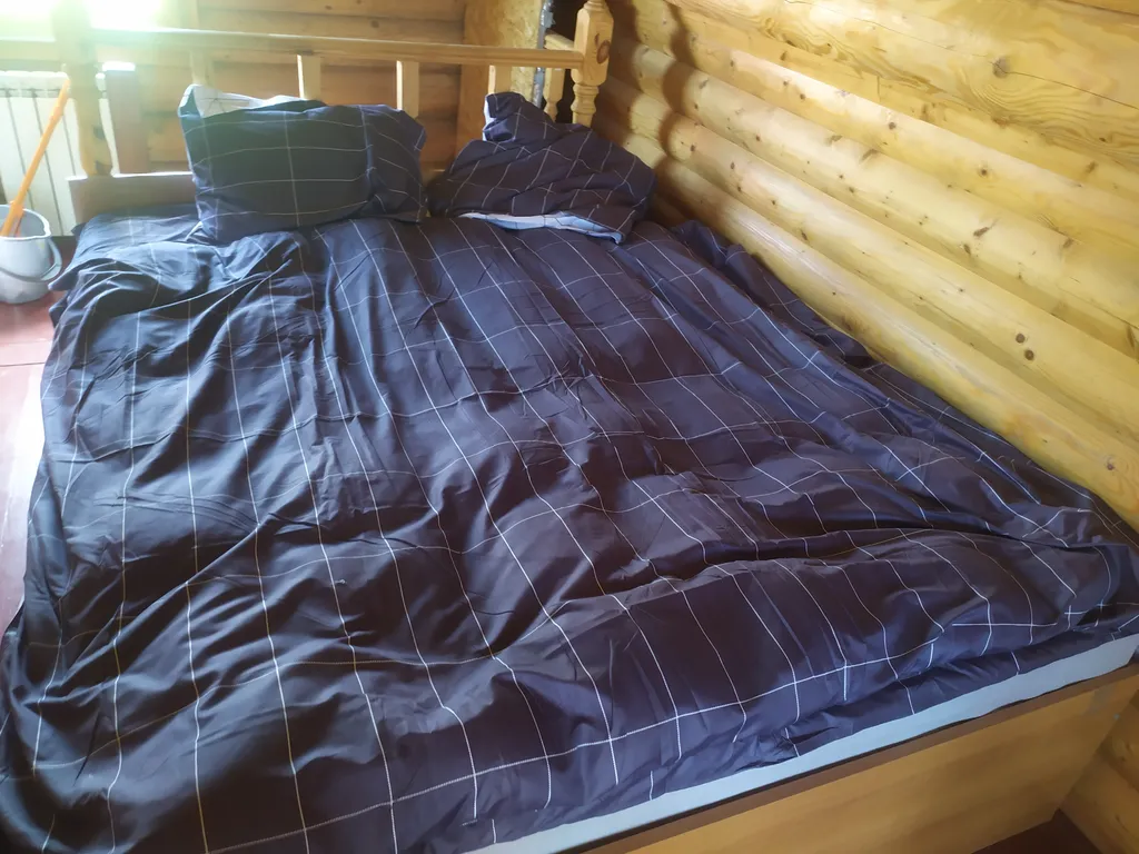 Дом с баней на дровах