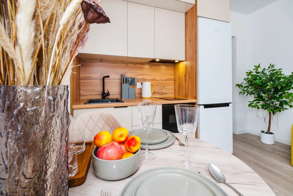 Светлая студия для семьи или компании, до моря 25 минут, парковка