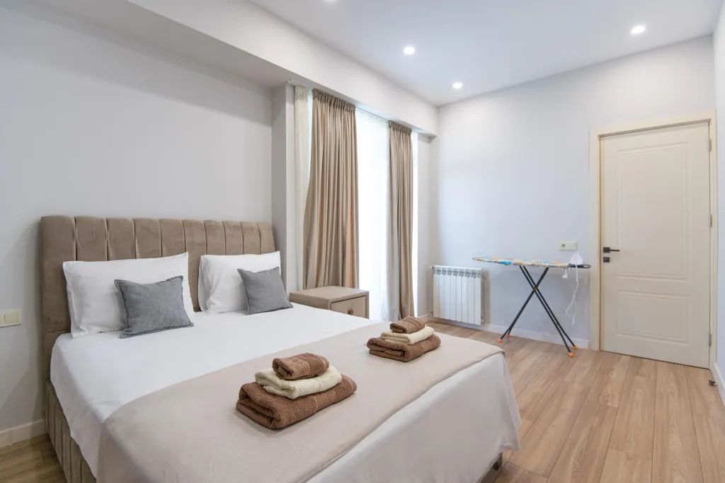 Новые 2BR апартаменты с панорамным видом на город, Реку Кура и горы