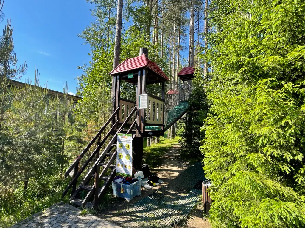 Альпийское Шале на курорте Охта Парк