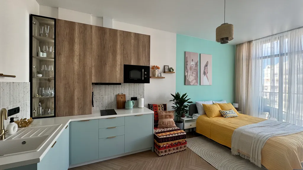 Квартира Квартира Студия с видом на море — Зеленоградск