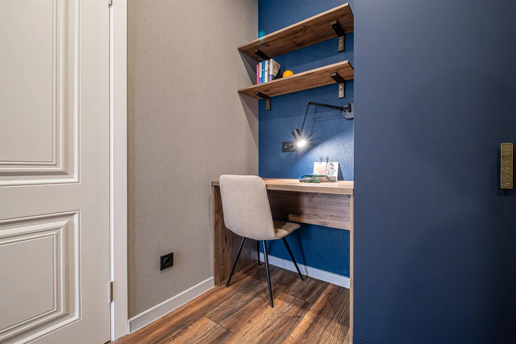 Квартира с уникальным дизайном и творческой концепцией