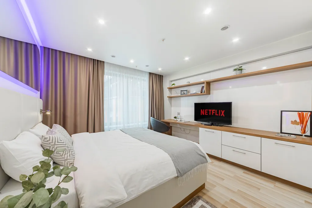 Квартира Панорамные апартаменты с видом на ландшафтный парк 5 мин у метро Митино — Москва