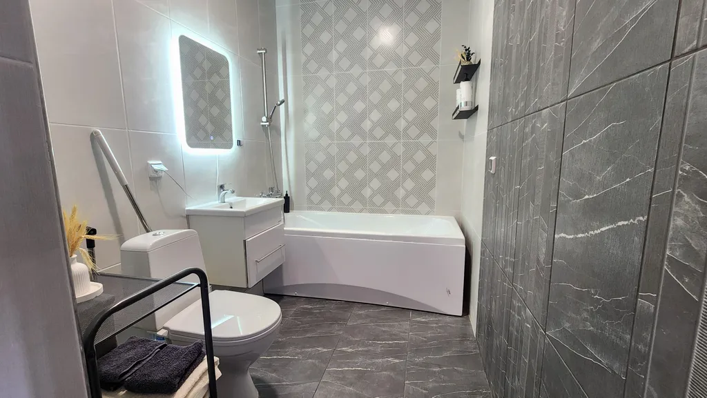 Уютная двушка с двумя санузлами