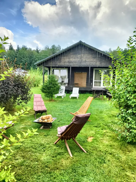 Шале с камином