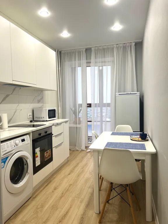 уютная квартира в новом доме.