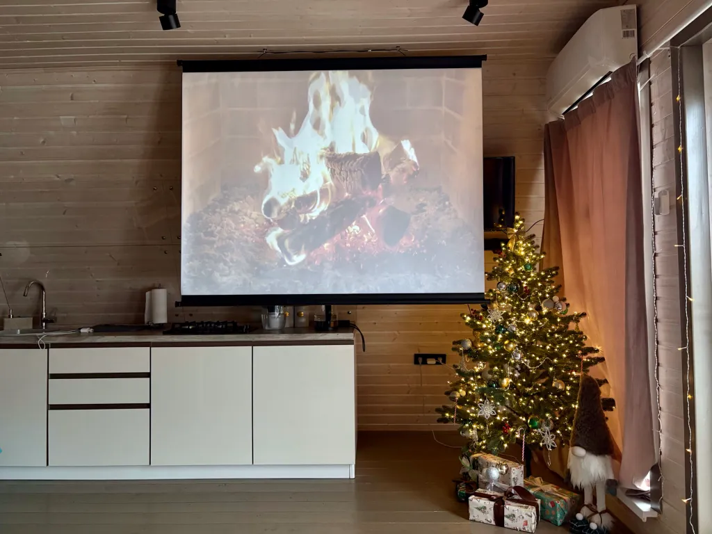 A-frame на берегу Волги