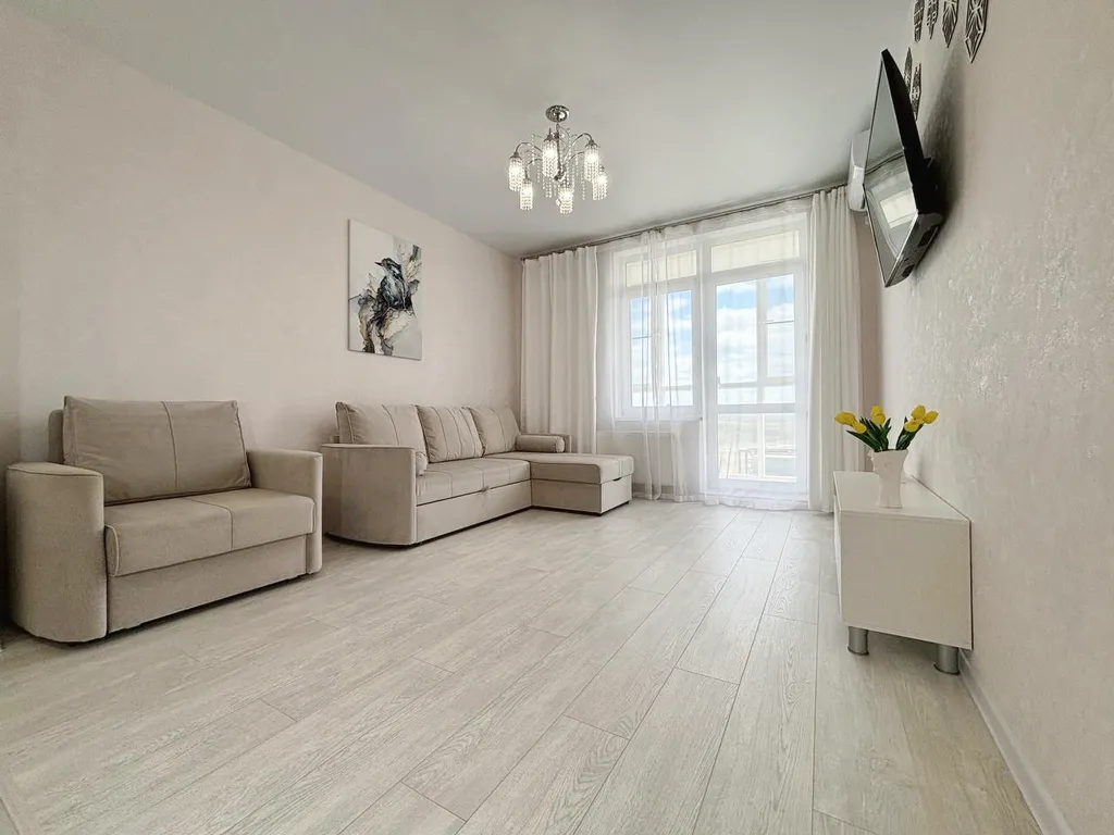 Новая студия с красивым видом в центральном районе