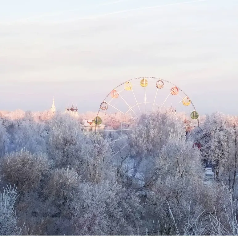 Уютная квартира с видом на Оку в самом сердце древнего города