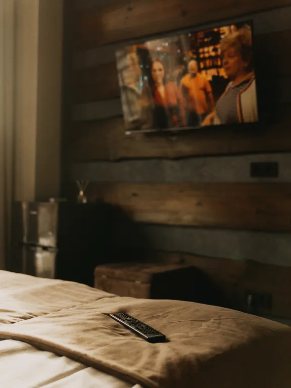 С потрясающим видом с 8 этажа, наслаждайся видом не вставая с кровати