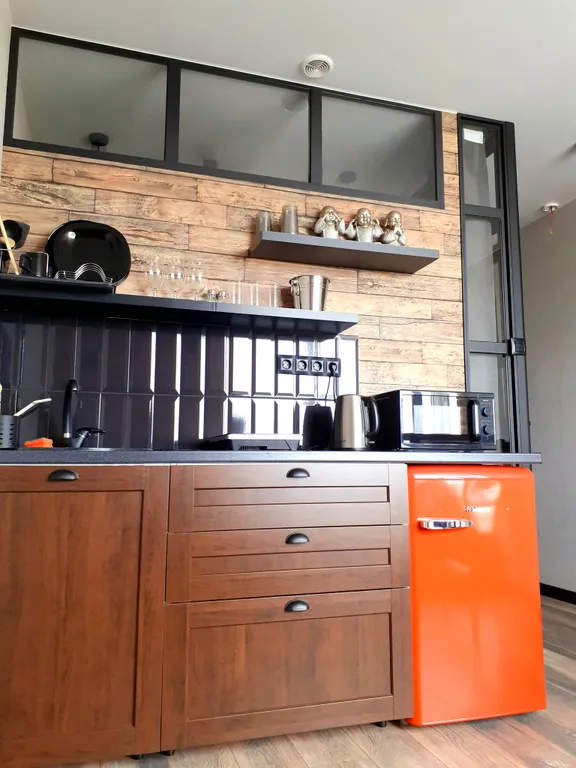 Квартира Дизайнерский проект Индастриал — аренда посуточно в Кемерово