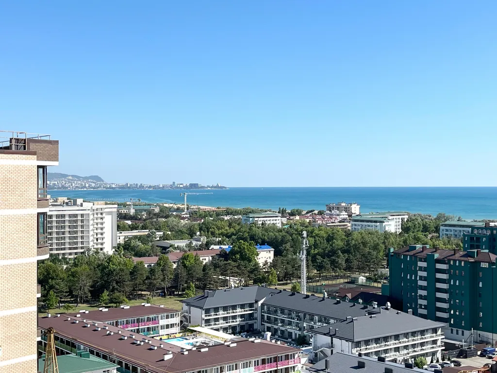 Квартира Уютная евро2к квартира в ЖК Кавказ с видом на море — Анапа