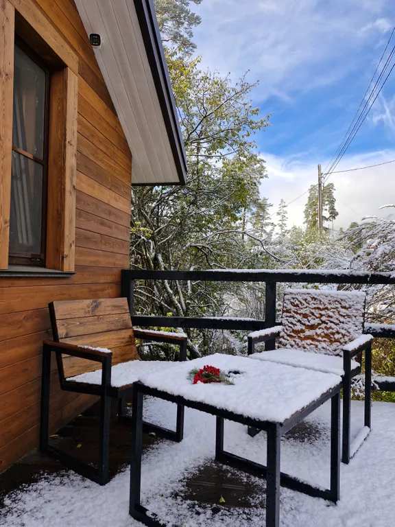 Квартира Квартира Уютная студия с балконом — Архыз