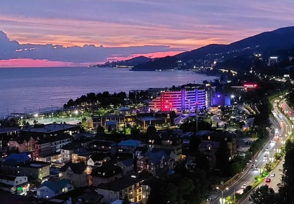 Квартира Квартира Дизайн-студия на 19 этаже в Сочи с потрясающим видом на море — Адлер