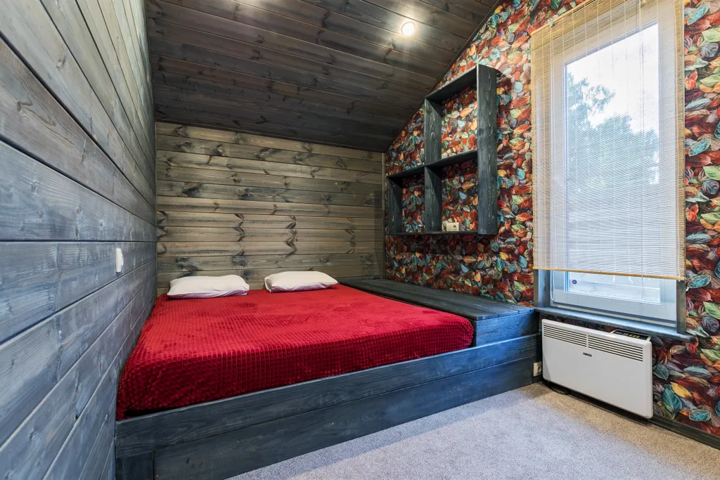 Барнхаус ЗИМА с подогреваемой купелью