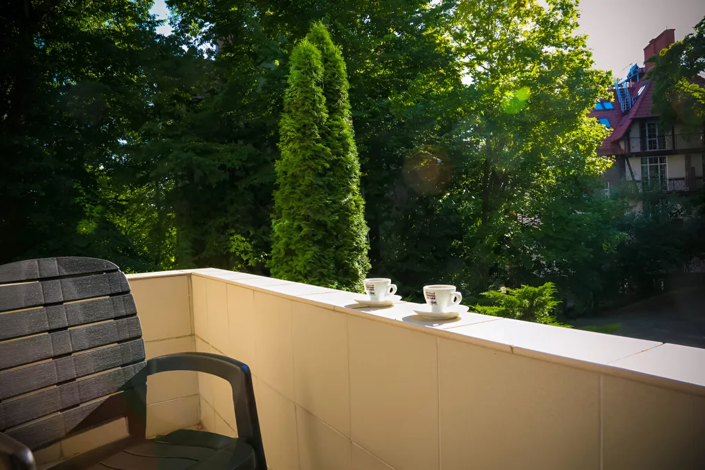 Тихие уютные апартаменты на склоне у озера