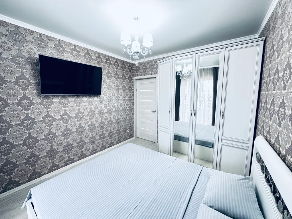 Красивая квартира с хорошим ремонтом и всеми удобствами