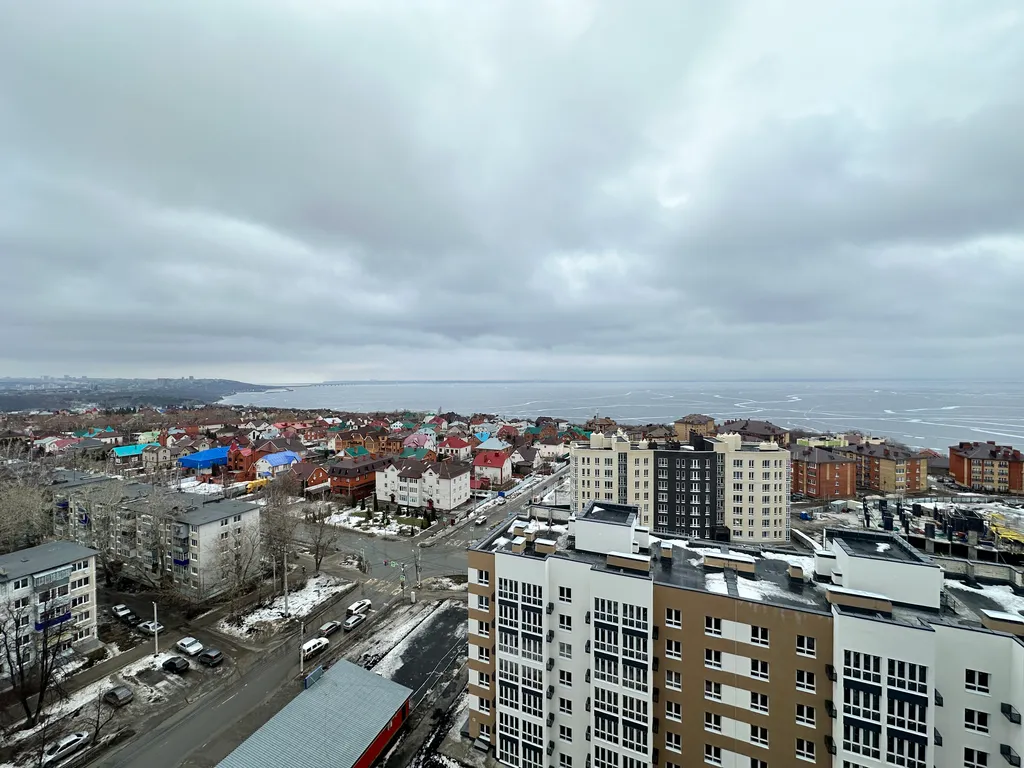 Уютная студия с видом на волгу