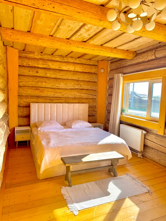 Коттедж Коттедж Шале из сухого бревна — Красное Село