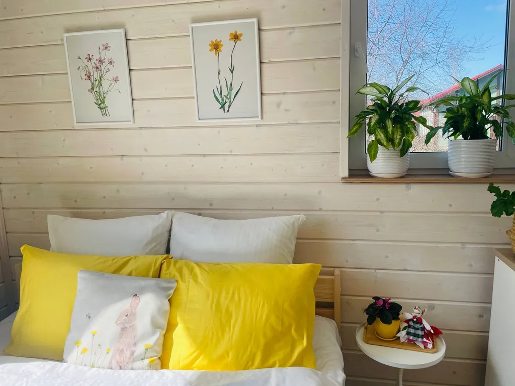 Скандинавский домик в историческом районе Сортавала у горы Кухавуори