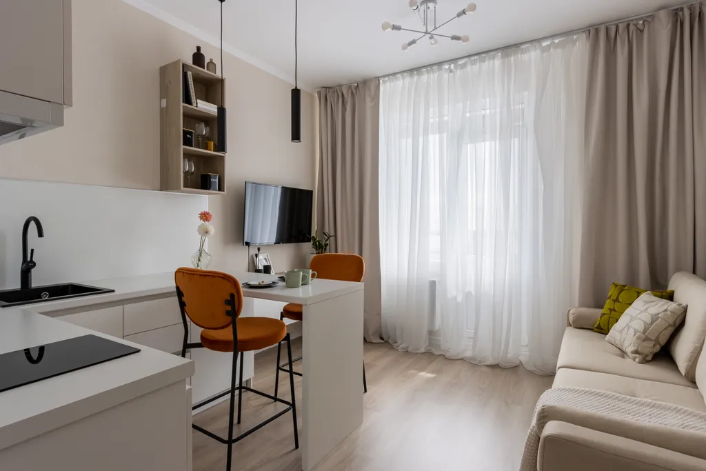 Квартира Квартира Мини студия в Ясно-Янино — Янино-1