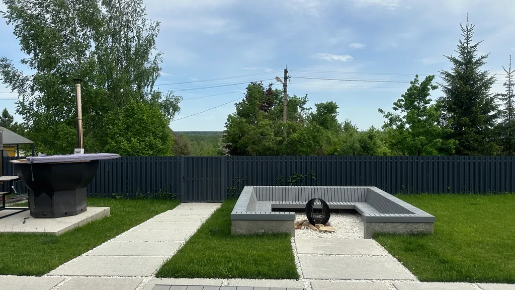 Моя атмосфера - дом с сауной, банным чаном, костровой зоной